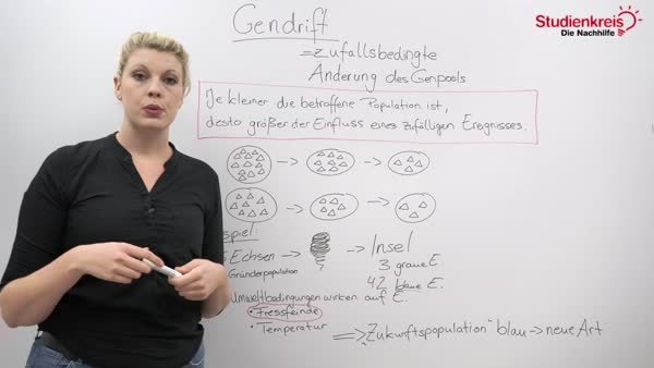 Was ist Gendrift? - Biologie