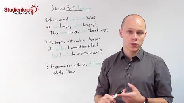Simple Past: Fragen bilden, Übungen